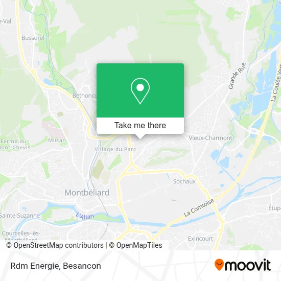 Rdm Energie map