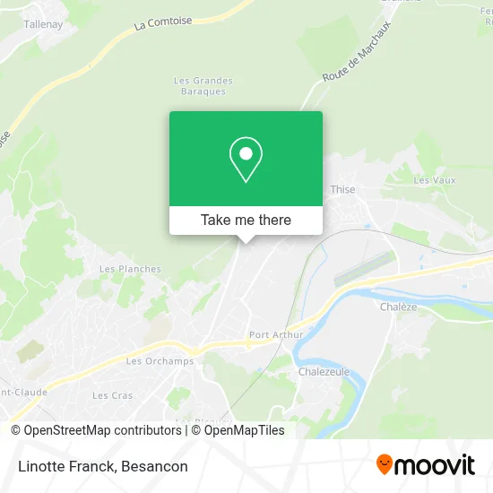 Linotte Franck map