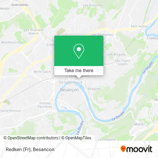 Redken (Fr) map