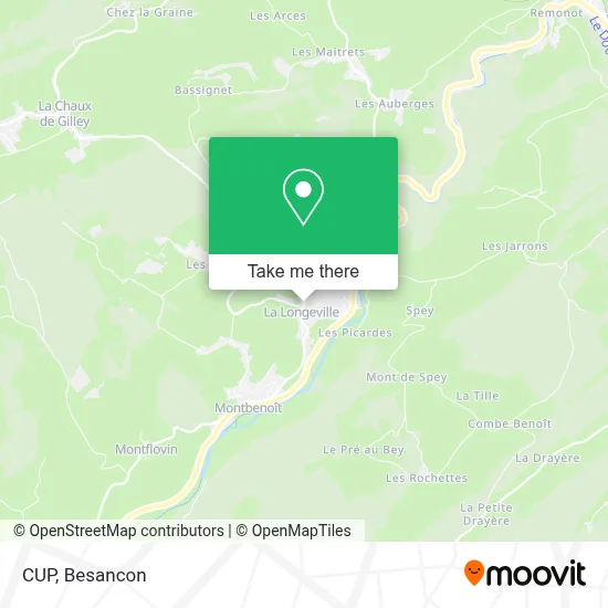 Cup map