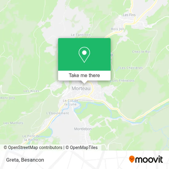 Greta map