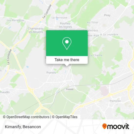 Kimanify map