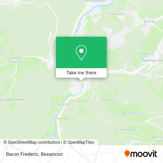 Baron Frederic map