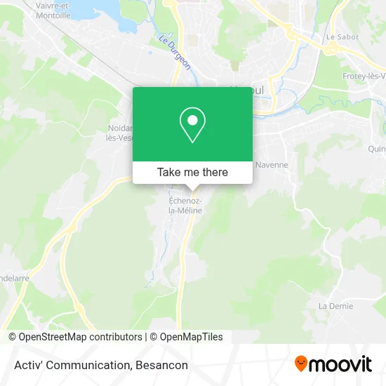 Activ' Communication map