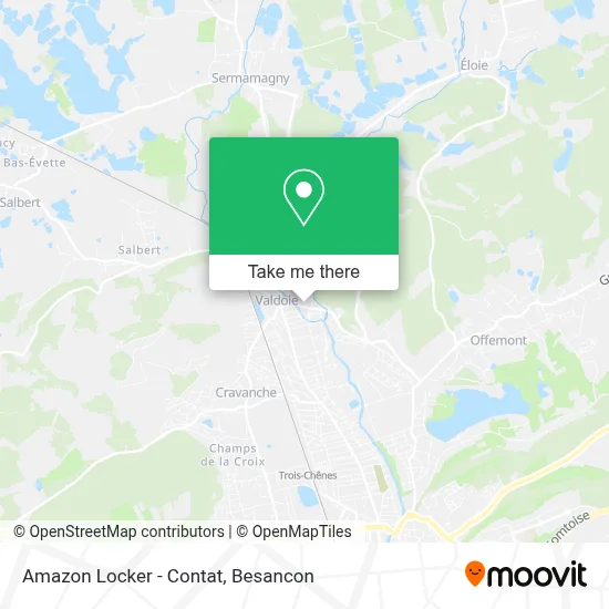Amazon Locker - Contat map