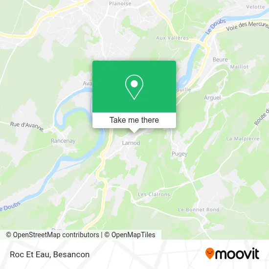 Roc Et Eau map