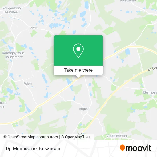 Dp Menuiserie map