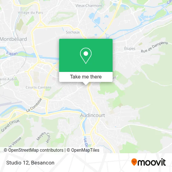 Studio 12 map