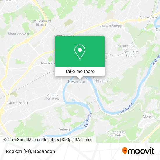Redken (Fr) map