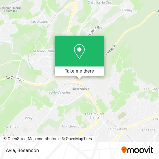 Avia map