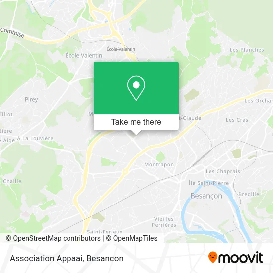 Association Appaai map