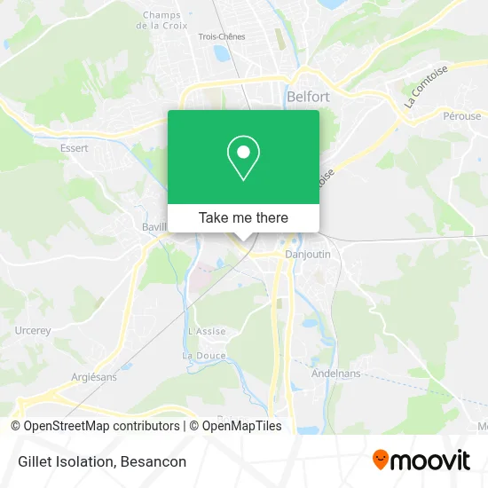 Gillet Isolation map
