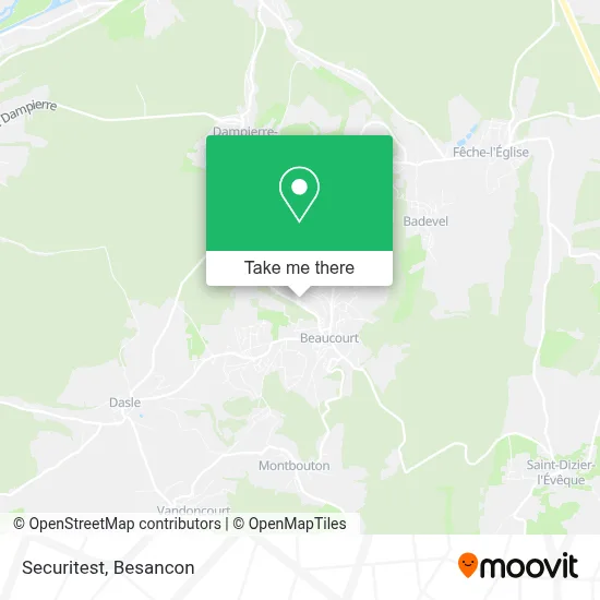 Securitest map