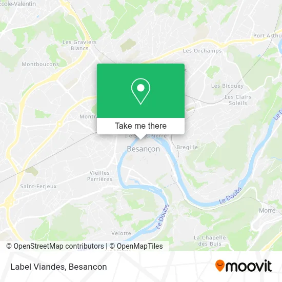 Label Viandes map