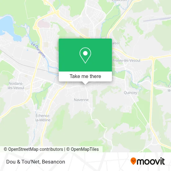 Dou & Tou'Net map