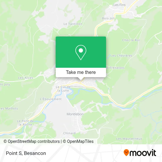 Point S map
