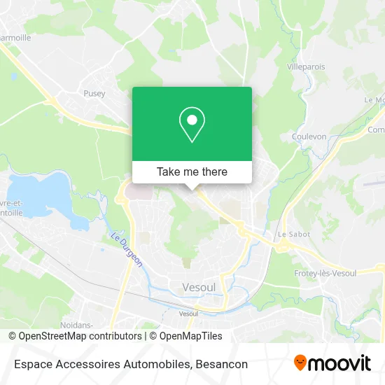 Espace Accessoires Automobiles map