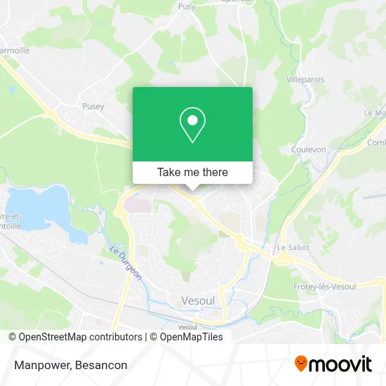 Manpower map