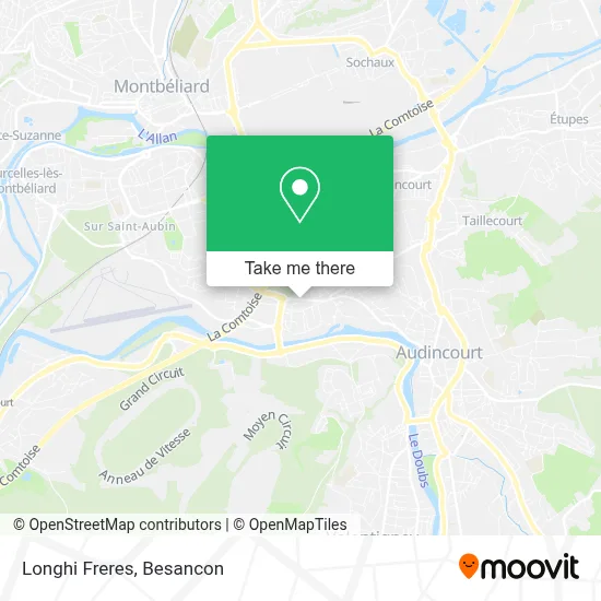 Longhi Freres map