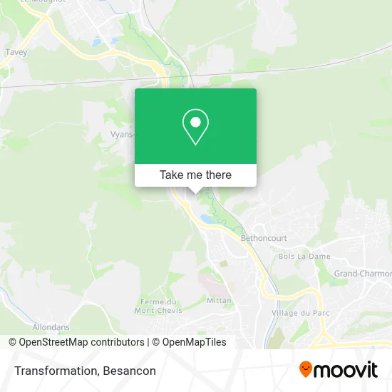 Transformation map