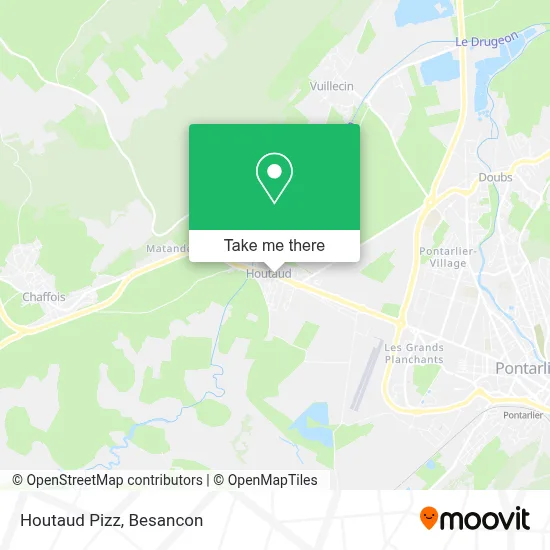 Houtaud Pizz map