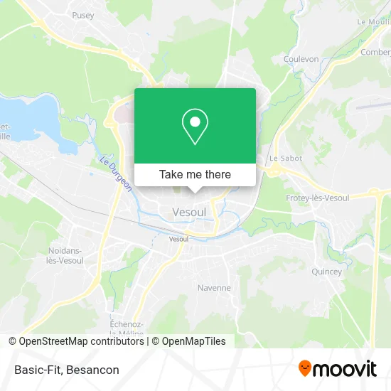 Basic-Fit map