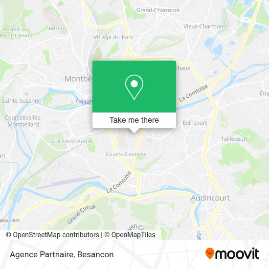 Agence Partnaire map