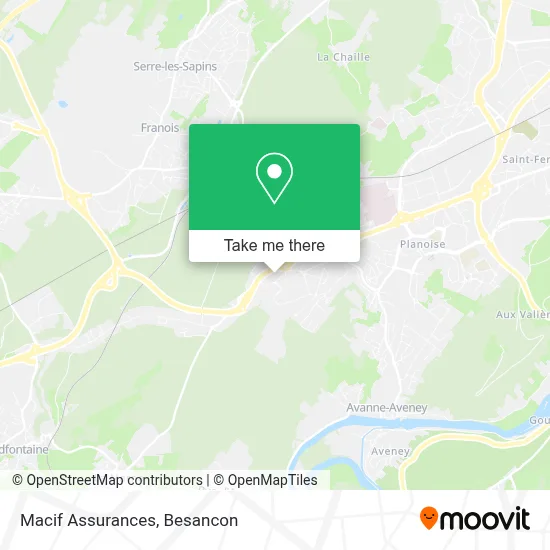 Macif Assurances map
