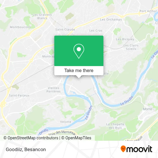 Goodiiz map