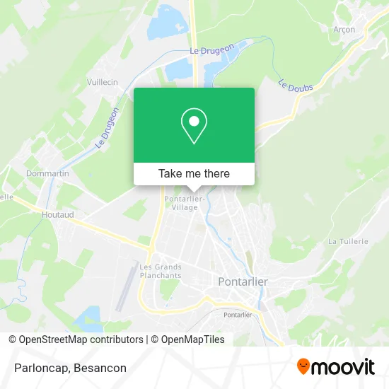 Parloncap map