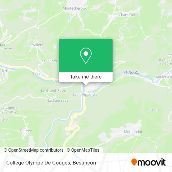 Collège Olympe De Gouges map