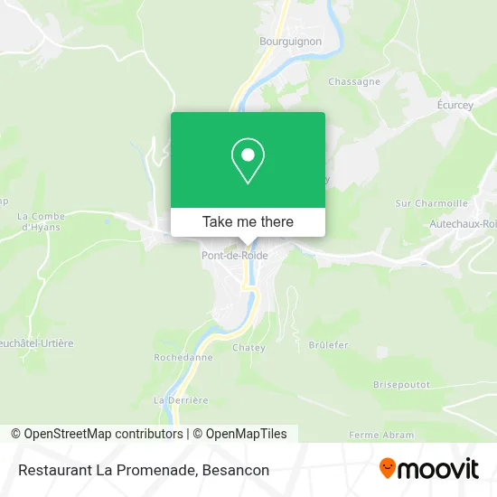 Restaurant La Promenade map