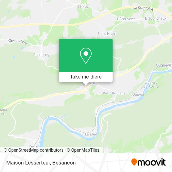 Maison Lesserteur map
