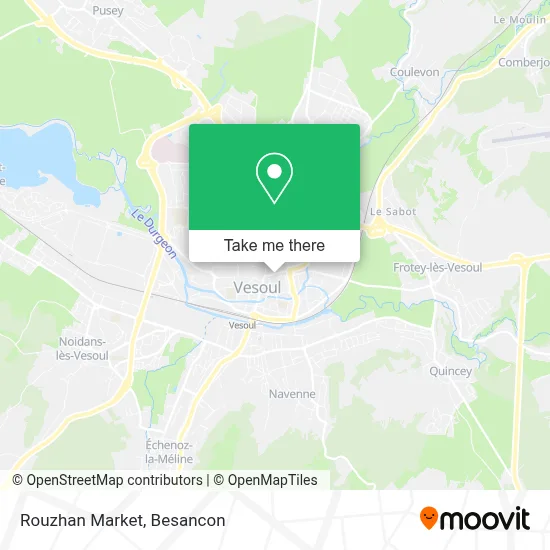 Rouzhan Market map