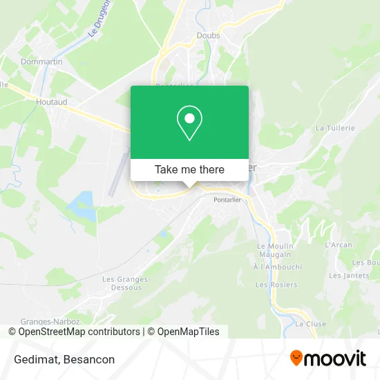 Gedimat map