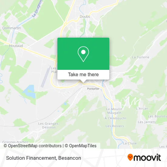 Solution Financement map