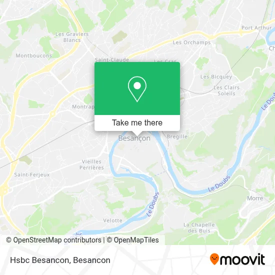 Hsbc Besancon map