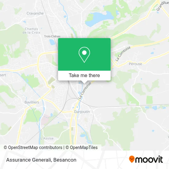 Assurance Generali map