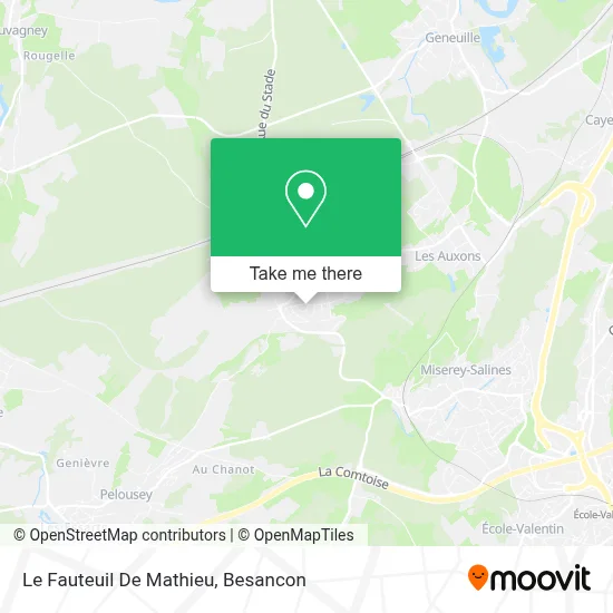 Le Fauteuil De Mathieu map