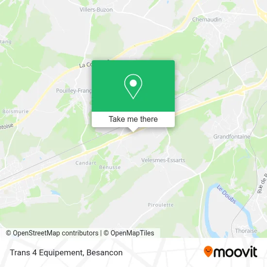 Trans 4 Equipement map