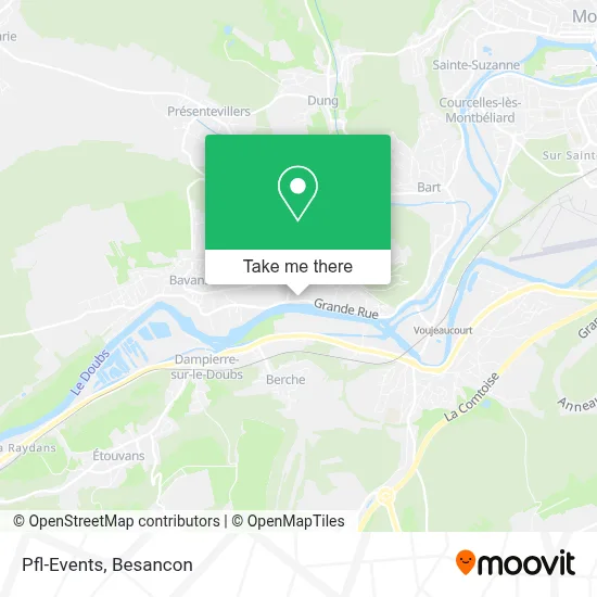 Pfl-Events map