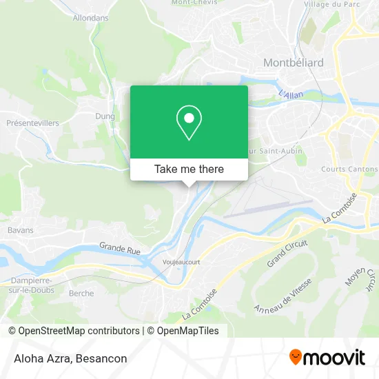 Aloha Azra map