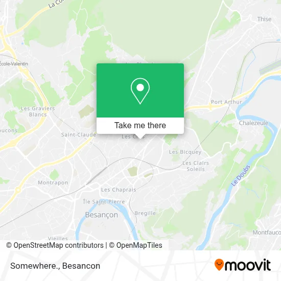 Somewhere. map