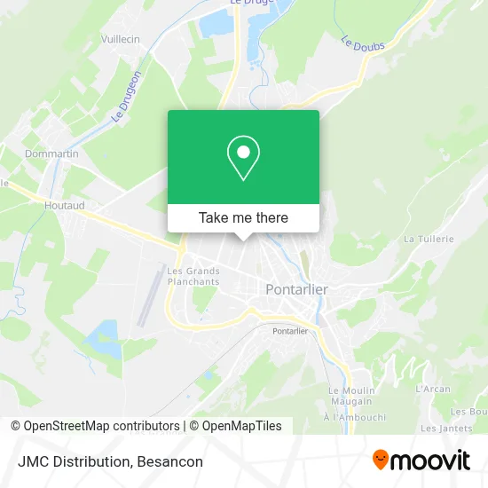Jmc Distribution map