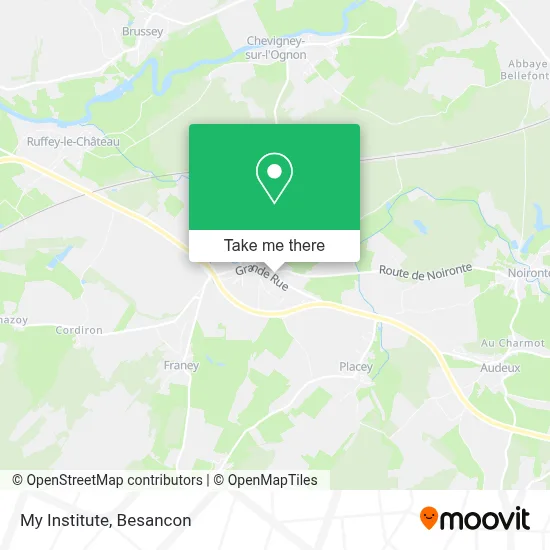 Mon Institut map