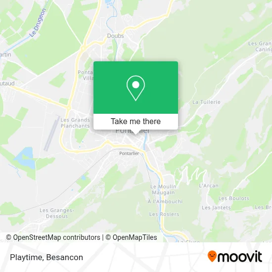Playtime map