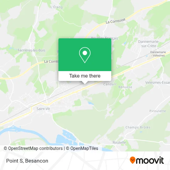Point S map