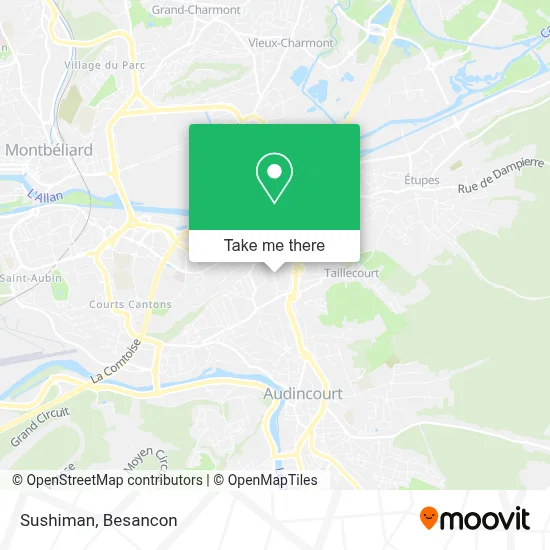 Sushiman map