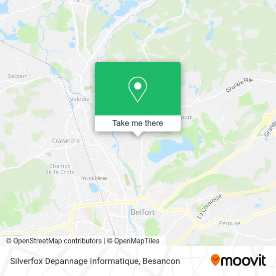 Silverfox Depannage Informatique map
