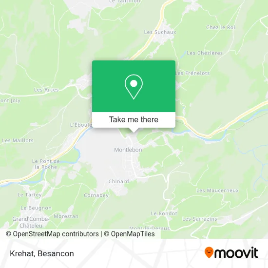 Krehat map
